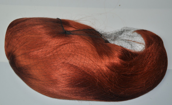 Estilo europeo y americano cos / party peluca popular fiesta cubierta de cabeza de fábrica cabello liso