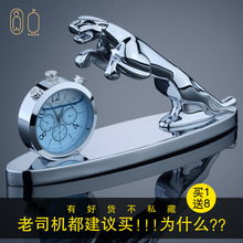 汽车香水摆件高档豹子车载香水座式香水创意车内车用男除异味饰品