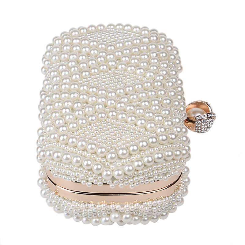 New Pearl Dinner Bag Women's Banquet Bag Ladies Dress Evening Bag display picture 5