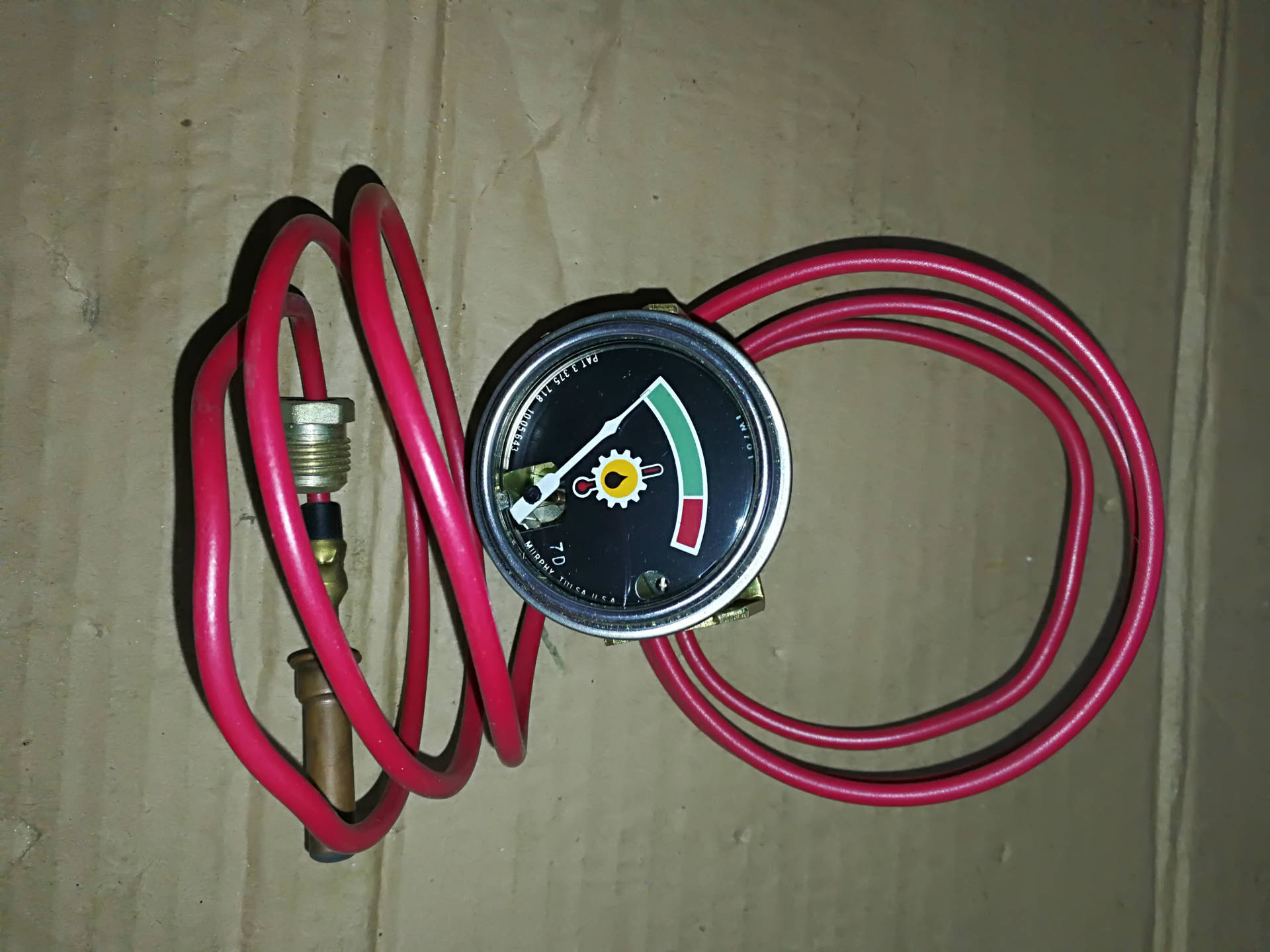 供应卡特发动机水温表1W701