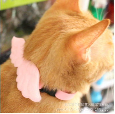 Оптовая продажа ювелирных изделий для домашних животных воротник колокольчик бабочка галстук-бабочка кошка собака кролик большая собака ожерелье крылья Ангела