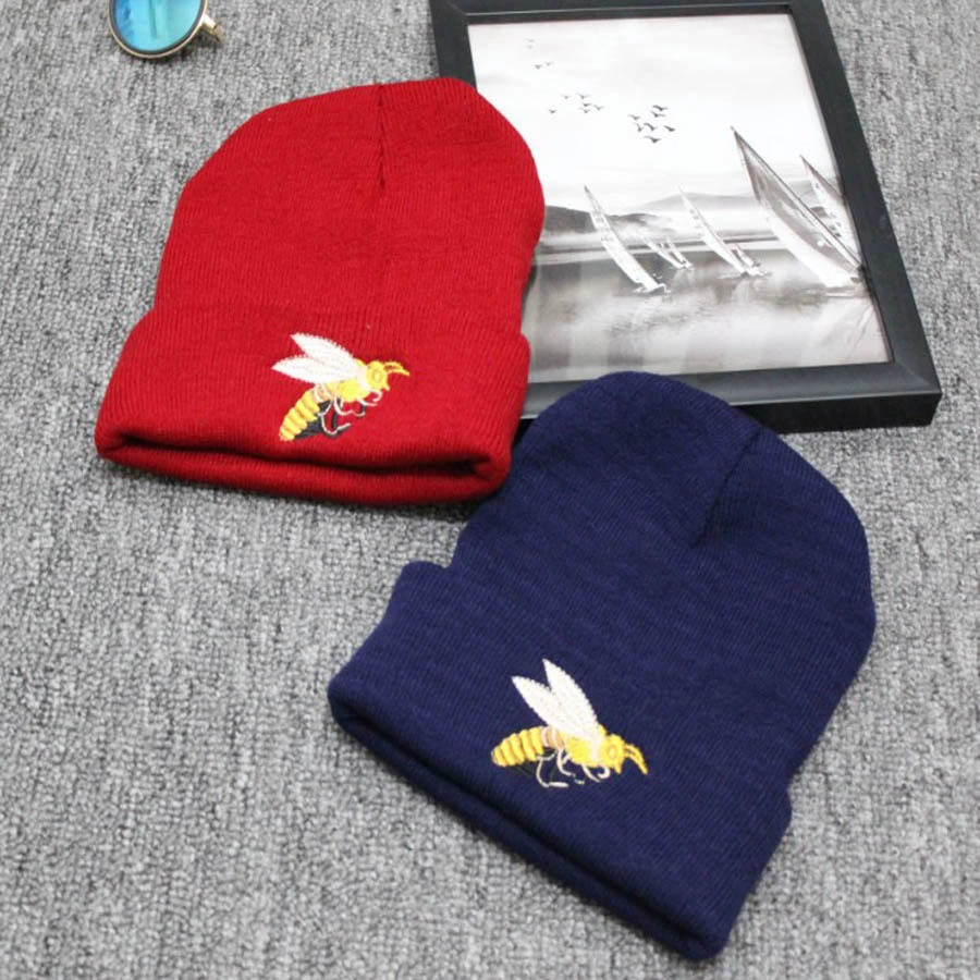 (Торговля через границу), вязаная демисезонная лыжевая шапка, Aliexpress, ebay, с вышивкой