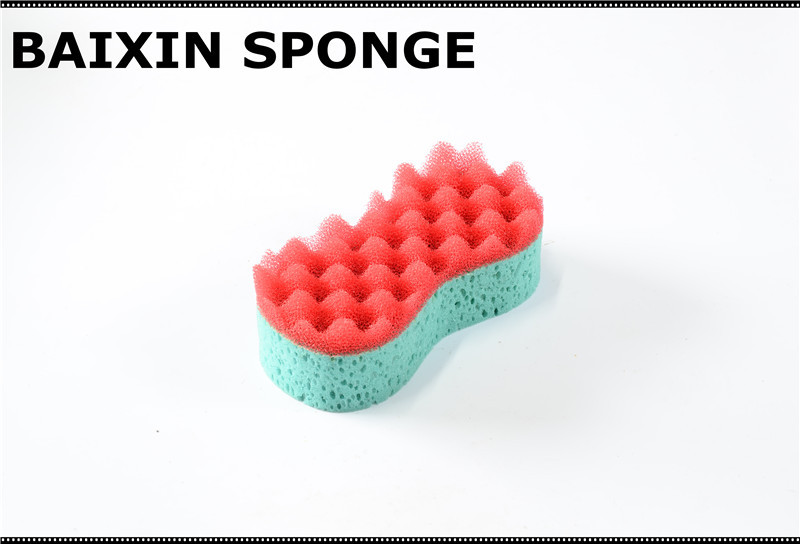 高密度8字洗车海绵多色抛光打蜡工具可定制