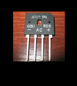 LED灯常用配件6A整流桥 GBU605