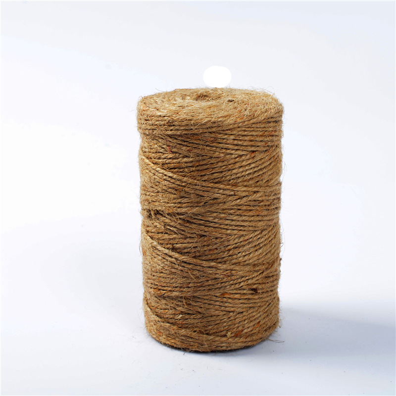 DIY三股细麻绳 黄麻卷 包装绳子装饰 跨境专供 批发现货
