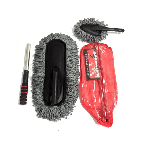 Car wash mop, car wiper, special car wash tool, dust brush, car dust removal, no hair shedding, no damage to the car, special brush