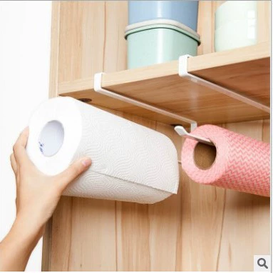 Японского стиля шкаф с свободной punching roll paper rack, держатель бумаги, полка для бумажных салфеток, кухонная пластиковая пленка для хранения