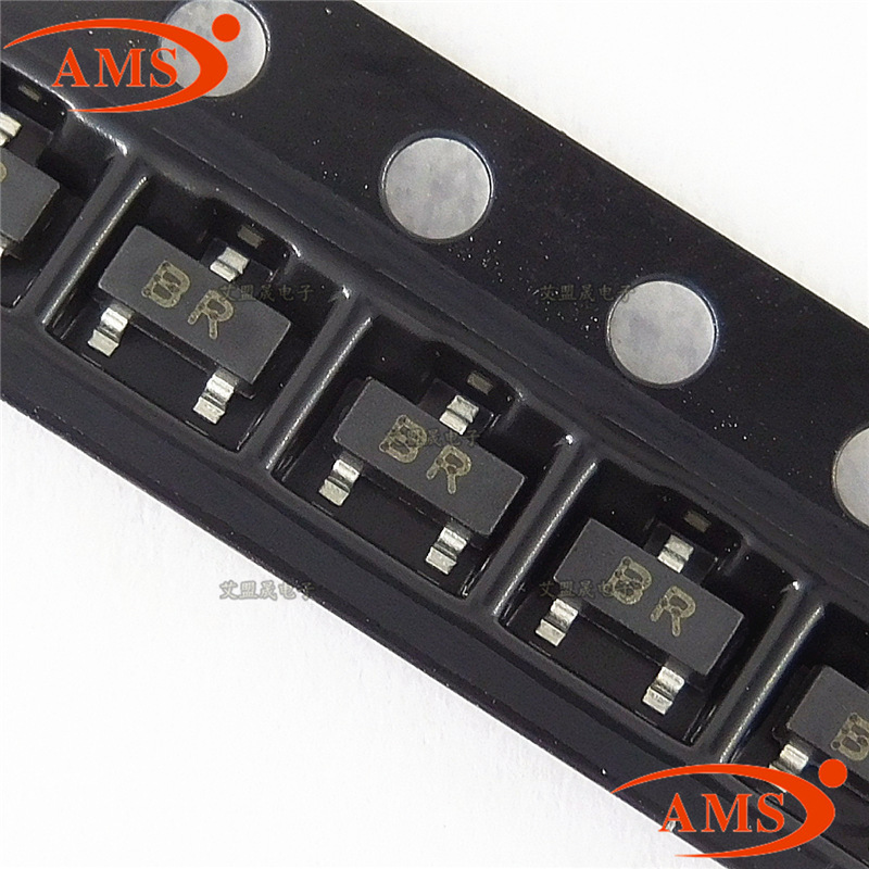 2SC2412 2412 丝印:BR SOT-23 贴片三极管 NPN晶体管 全新现货