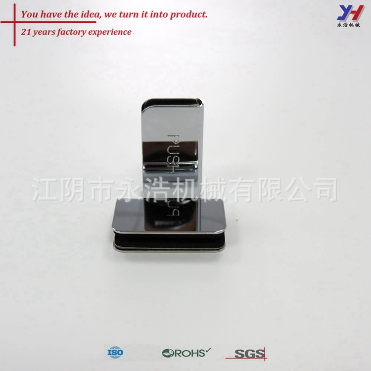 OEM ODM不锈钢按钮玻璃门锁冲压件