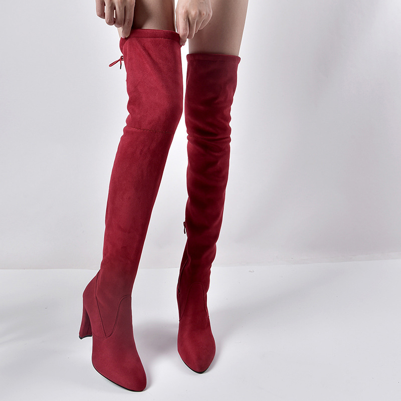 Bottes femme en Daim - Ref 3354354 Image 60