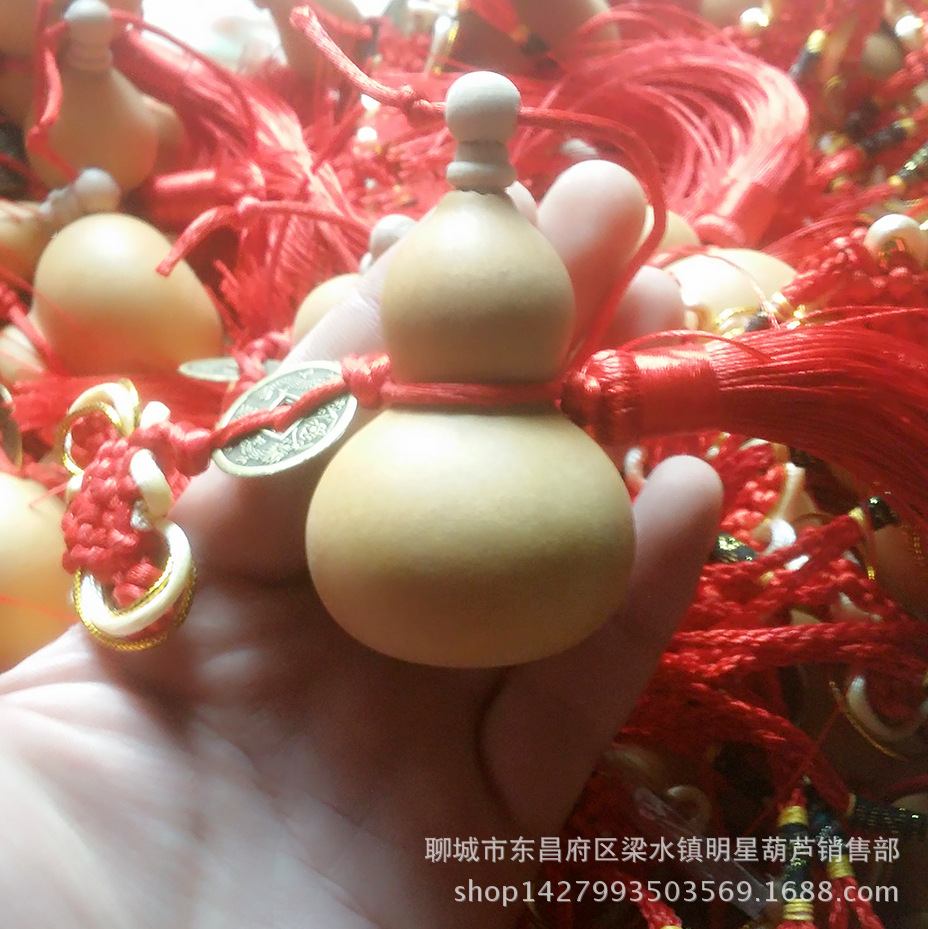厂家批发  葫芦美国手捻小葫芦开口木塞酒葫芦文玩挂件