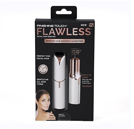 TV女士電動剃毛器 口紅去毛器 脫毛器 鍍金拔毛器 mini flawless