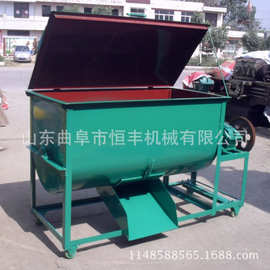 卧式饲料搅拌机图片  不锈钢搅拌机 料仓 化工原料