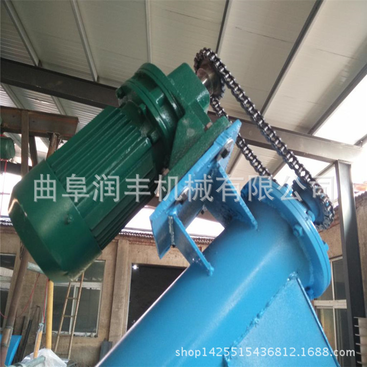 沙子上料提升机 石子送料提升机 螺旋提升机