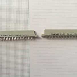 DIN250欧式插座41612母直母弯2*25p9001COOA2.54间距厂家供应