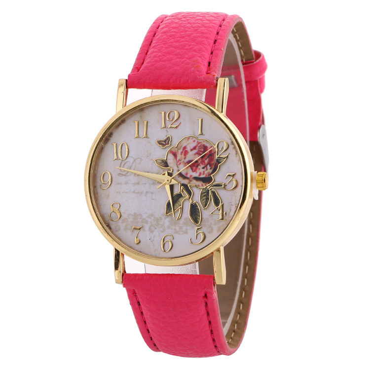 New rose design bracelet watch belt fashion watch factory direct sale Geneva watch wish hot sale Watch