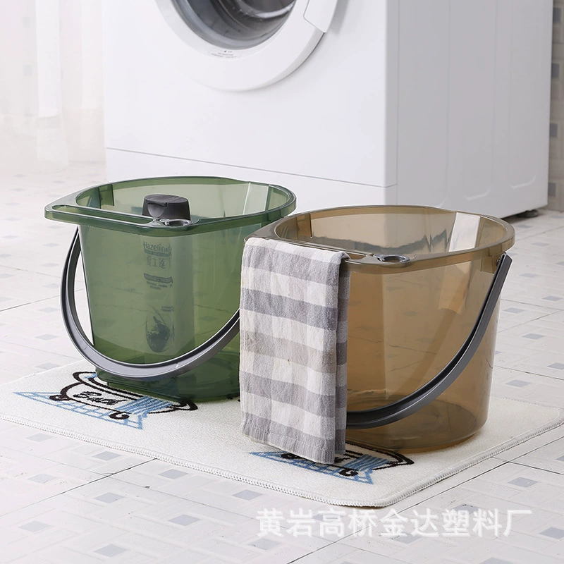 Утолщенное большое портативное ведро Бытовая Швабра Ведро для мойки автомобилей Ведро для хранения воды Ведро для стирки Пластиковое ведро