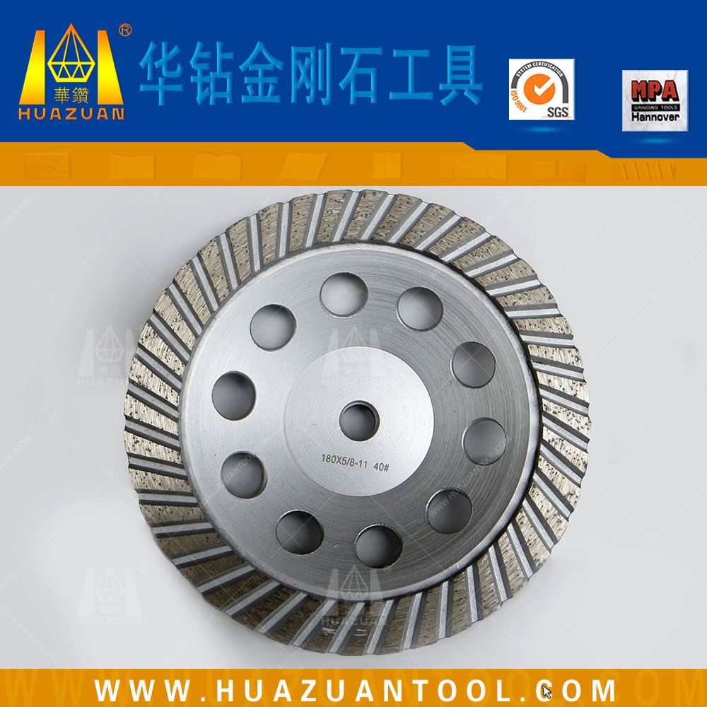 【外贸品质】供应特级品质金刚石波纹碗磨 石材碗磨 混凝土碗磨