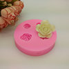 Silicone fondant, round mold flower-shaped, tools set, new collection, handmade