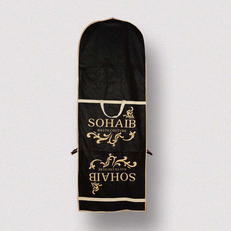 CEL黑色无纺西服套主图