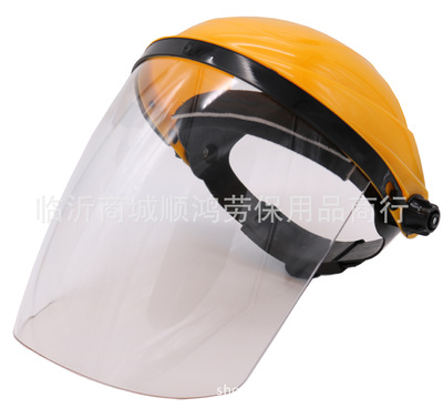goods in stock wholesale Head mounted Electric welding Face screen Manufactor wholesale High temperature resistance welding Protective masks Face screen Customizable