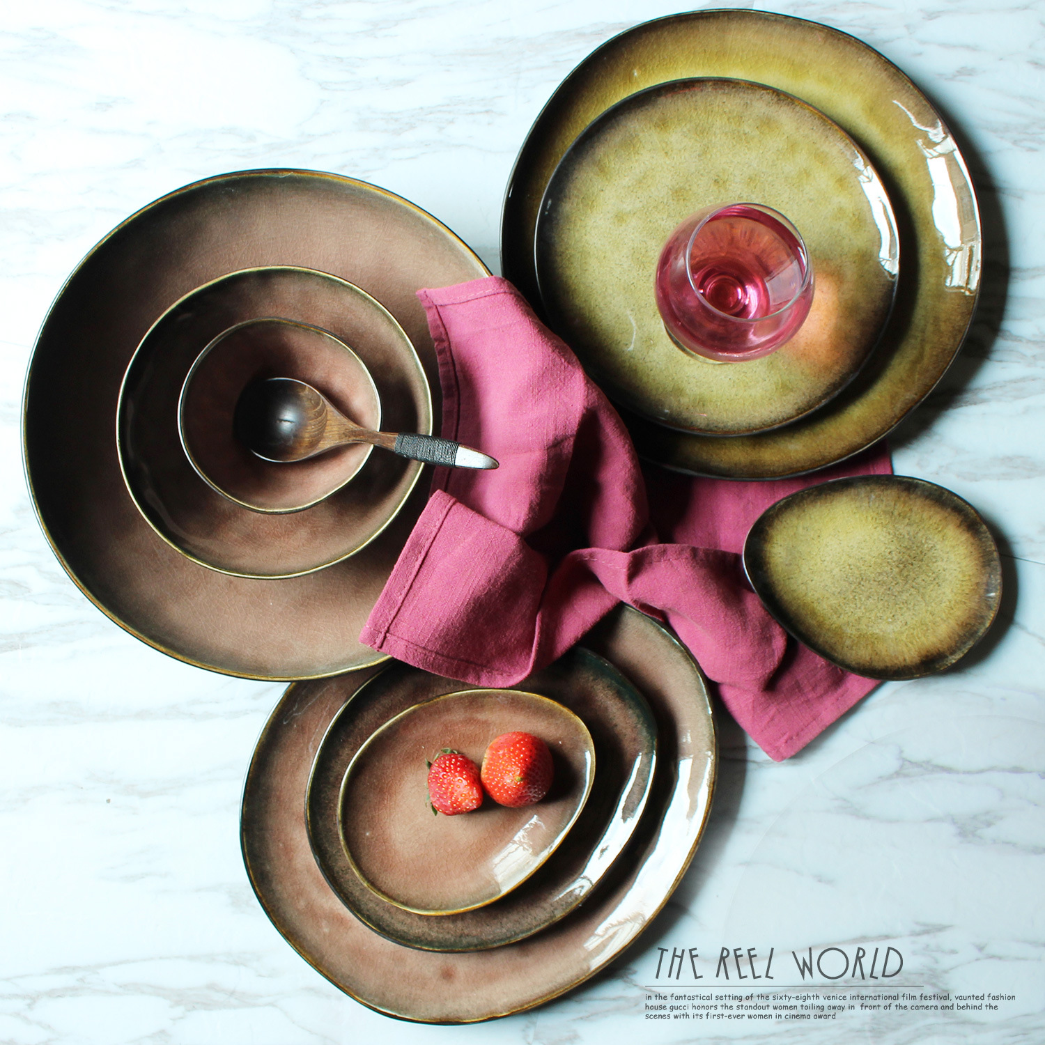 Creativo de la vendimia vajilla de cerámica vajilla del hogar vajilla de porcelana gran disco de pescado plato de arroz tazón de sopa tazón de ensalada plato de sabor pequeño