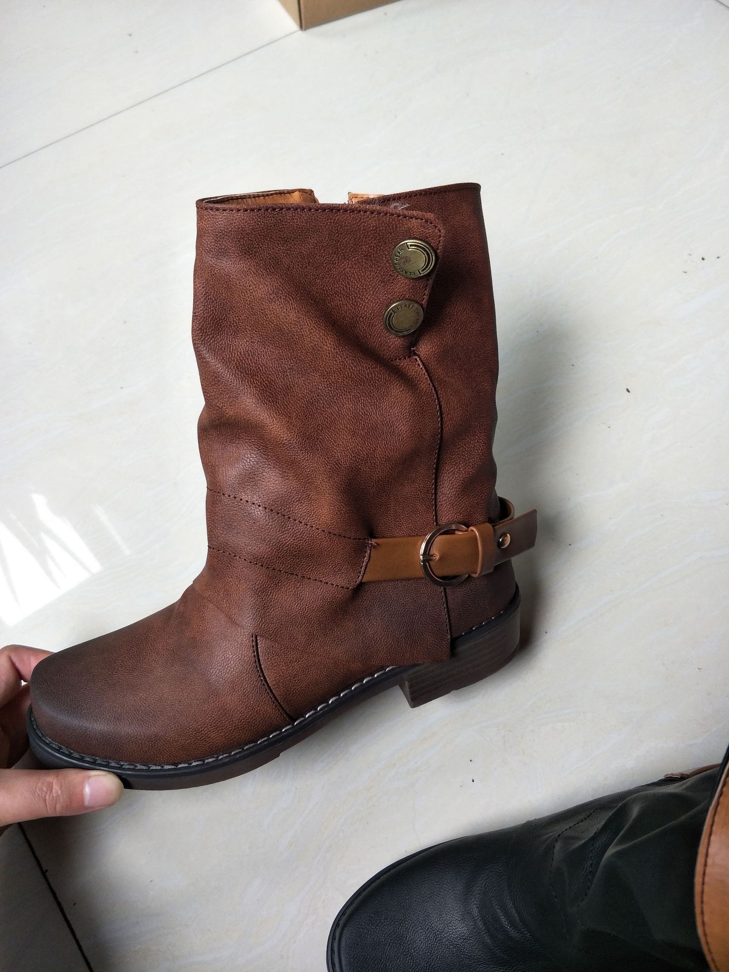 Bottes femme INDéPENDANCE en PU artificiel - Ref 3355081 Image 26