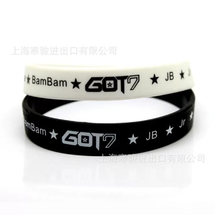 Силиконовый браслет GOT7