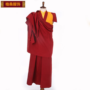 Производитель Straight Lame Service Monk подал Ju Shi Clothing Omonic Tlad Swirt в одном костюме с коллекцией пояса в восточном поясе