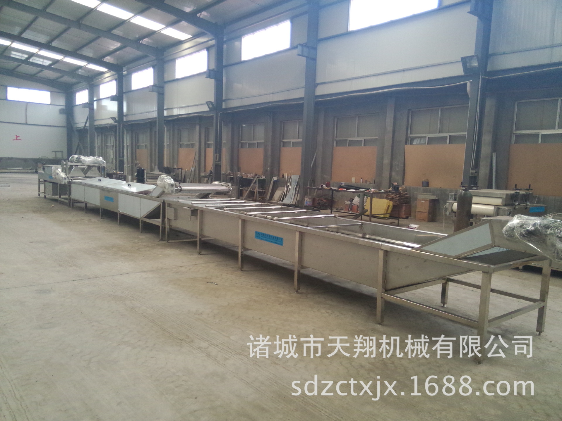 天翔 猪肉丸蒸煮流水线 鸡肉丸蒸煮流水线 厂家供应