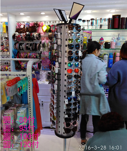 Eyeglass display rack, sunglasses stand, rotating eyeglass holder, sunglasses display stand, eyewear store prop, dropshipping one piece