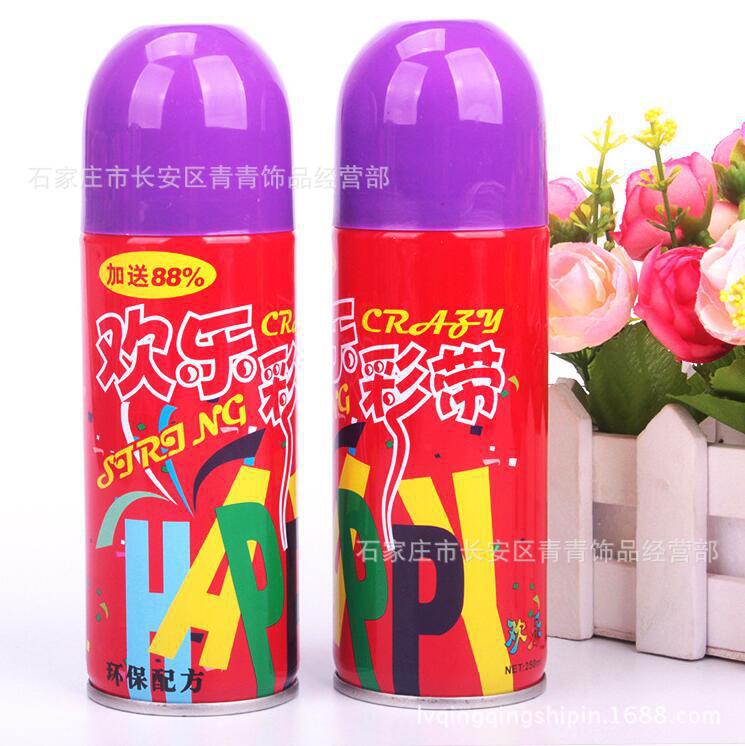 marry Supplies wholesale Wedding celebration Coloured ribbon Wedding celebration Festivals Christmas Joy Snow Spray snow