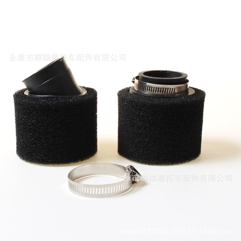 125cc внедорожный мотоцикл, универсальная модифицированная пряжка из нержавеющей стали, 38 мм, двухслойный губчатый воздушный фильтр