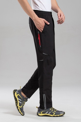 Outdoor elastic quick-drying trousers, night vision reflective cycling trousers, hiking and fishing quick-drying trousers 1748