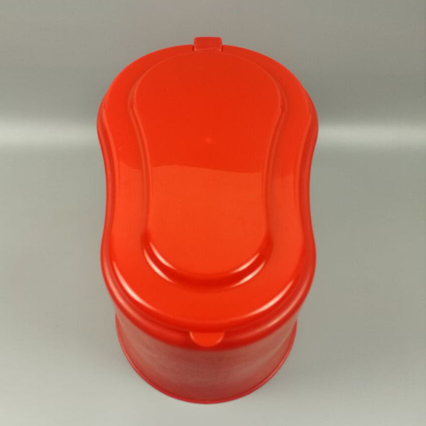 Temporary toilet for decoration company, simple plastic squat toilet for construction site, non-disposable decoration and anti-odor toilet undefined