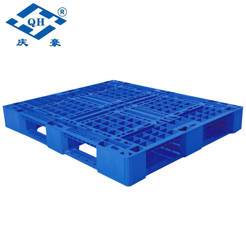 网格川字全新料塑料托盘 可定制四向进叉印制LOGO托盘 防潮耐用