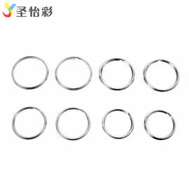 现货不锈钥匙圈公仔钥匙圈环环保钥匙扣扁钥匙圈五金钥匙圈环金