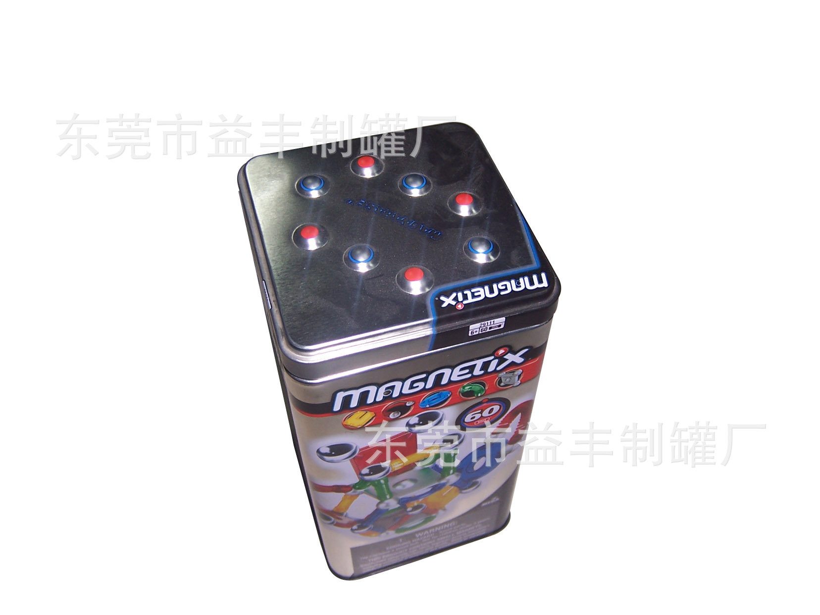 铁盒厂家订做彩印正方马口铁盒供应各类礼品包装铁盒