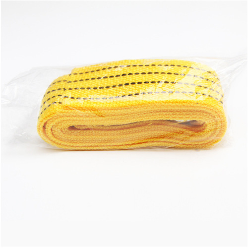 Car tow rope, car 3m3 ton opp bagged traction rope, car towing rope with hook, self-driving emergency