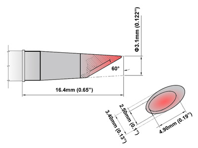THERMALTRONICS K75WV031烙铁头智能焊台TMT-9000STMT-2000热魔