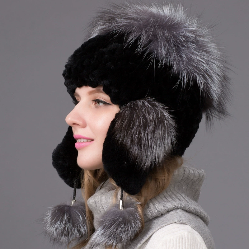 Keep warm woven fashionable knitted hat