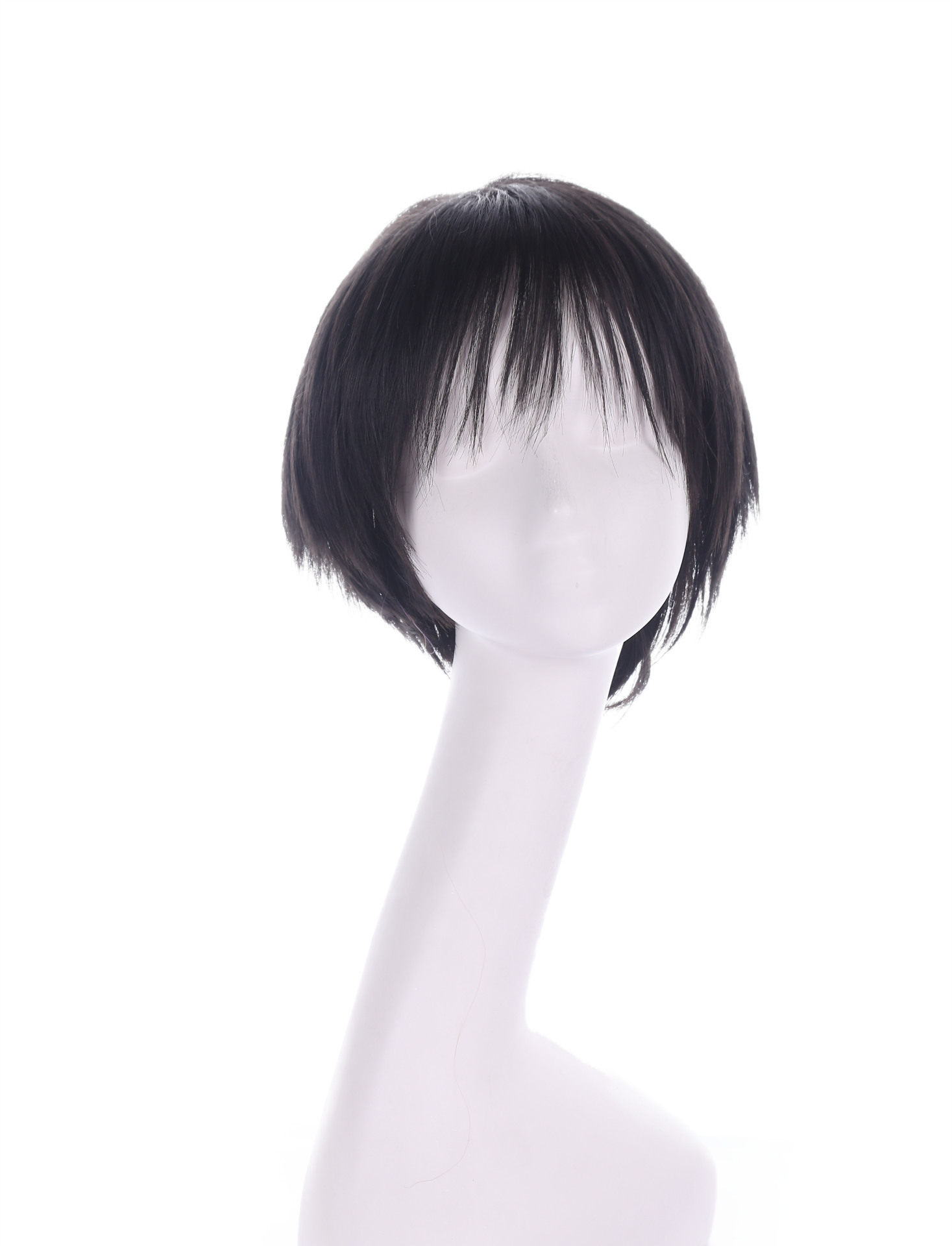 H072 cabello corto damas europeas y americanas frises