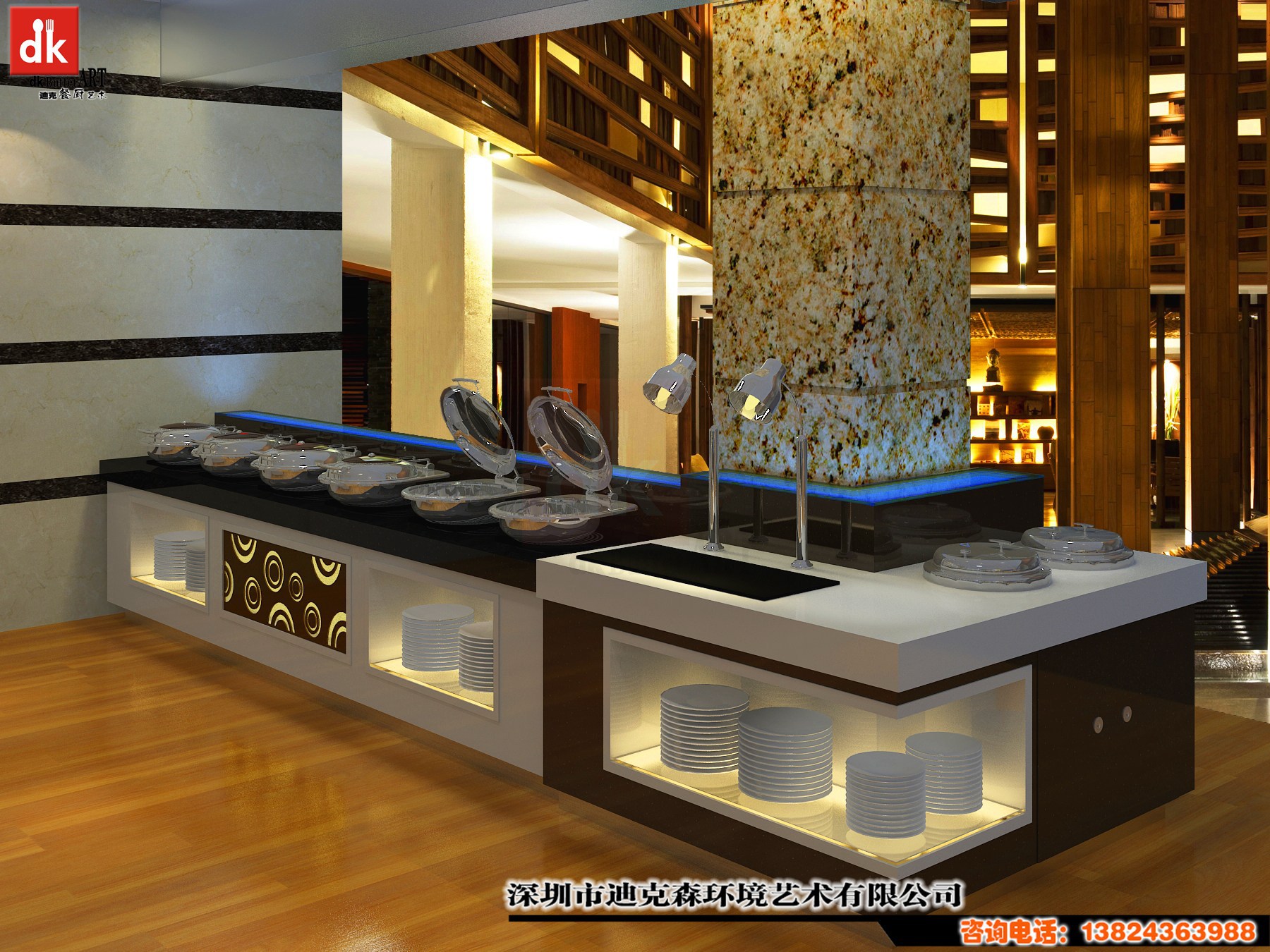 移动布菲台 自助餐台设计-阿里巴巴
