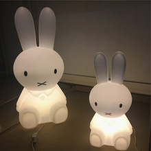 大小兔兒童燈USB調光床頭玩具燈禮物小夜燈攝影背景道具寶寶玩具