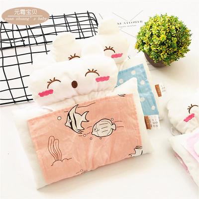 纯棉婴儿定型枕可拆洗宝宝枕头新生儿宝宝枕防偏头0-1岁矫正枕头