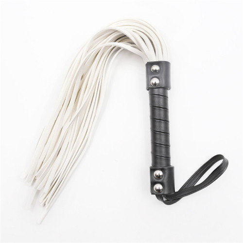 Factory direct sales of loose bondage leather whips, stage props, fun adult products, leather whips, loose whips