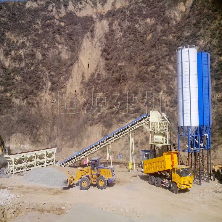 60混凝土搅拌站厂家设备价格 小型商品砼搅拌站 1000混凝土搅拌机