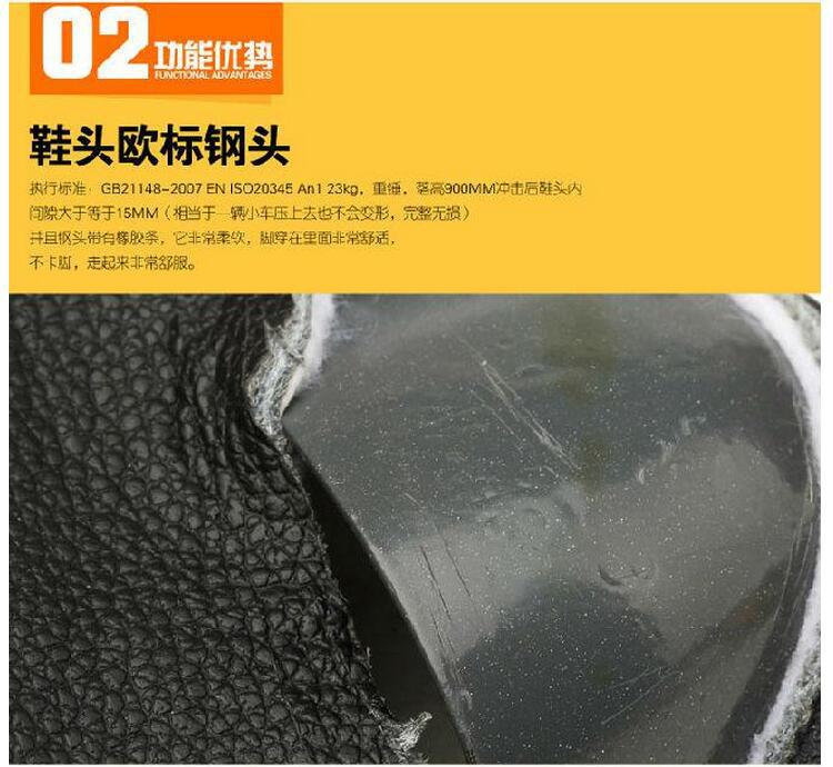 Chaussures de sécurité - Dégâts de pression statique - Ref 3404822 Image 16