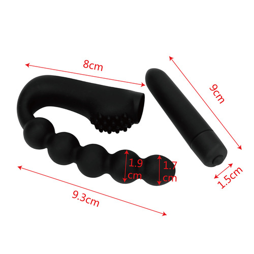 Vibration Silicone Bead Anal Prostate Massager for Men, Anus G Spot and Pudendal Self Pleasing Device, Wholesale and Distribution