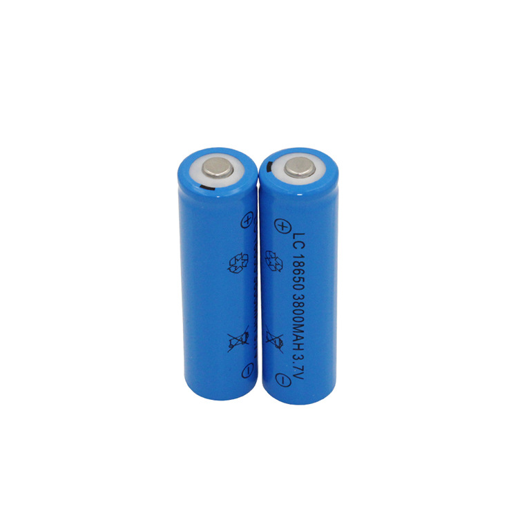 强光手电筒专用18650锂电池 3.7V 3800mah 锂离子尖头18650电池